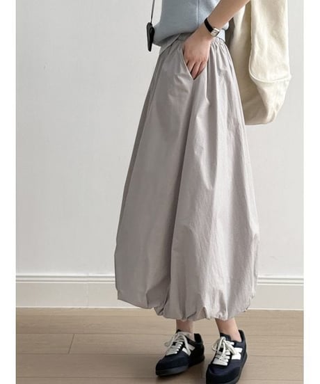 drawst baloon skirt / 3color　hm2265
