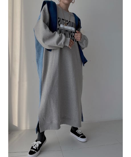 denim switch dress / 3color　hm2809