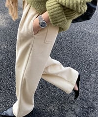 velvet wide pants / 2color　hm1013