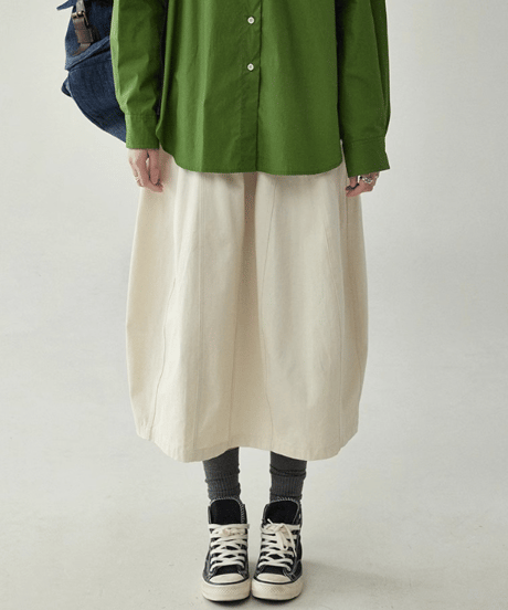 a-line long skirt / 3color　hm2575