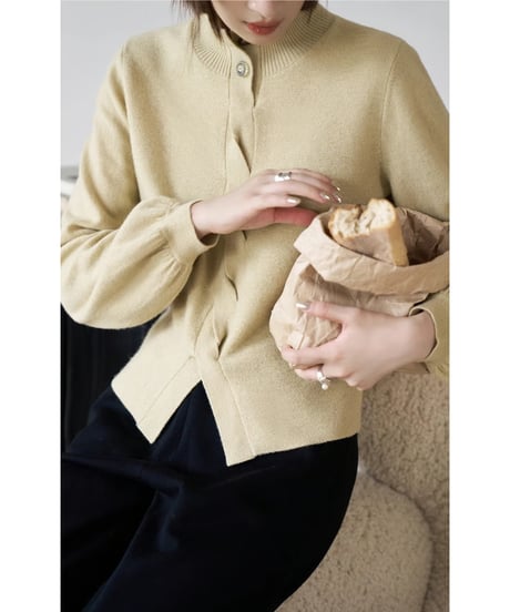 puff sleeve knit / 3color　hm2551