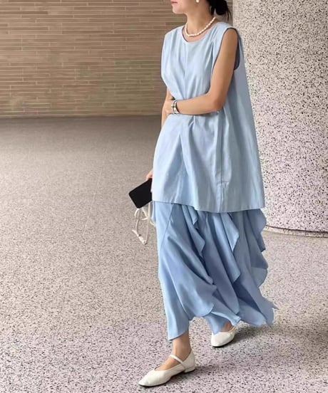 chic backless top / 4color　hm2476