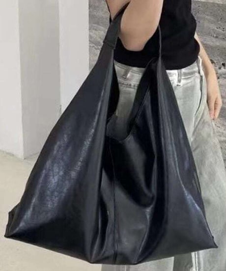 metallic tote bag / 3color　hm1570