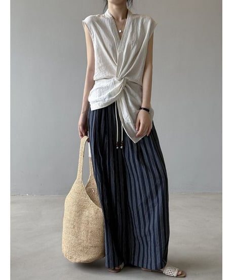 stripe wide pants / 3color　hm2310