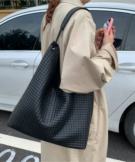 woven shoulder bag / 5color　hm2751