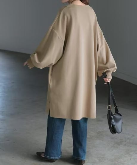 volume sleeve tunic / 4color　hm2569