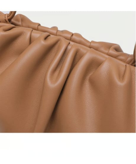 gathered clutch bag / 7color　hm2831