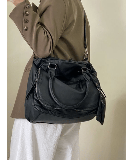 vintage boston bag / 4color　hm2744