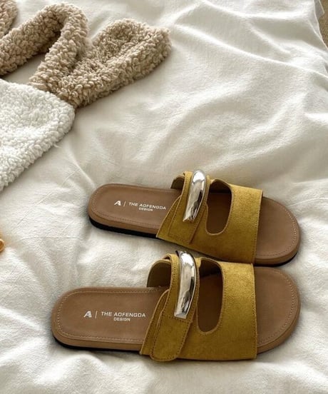 lazy slipper sandal / 4color　hm2484