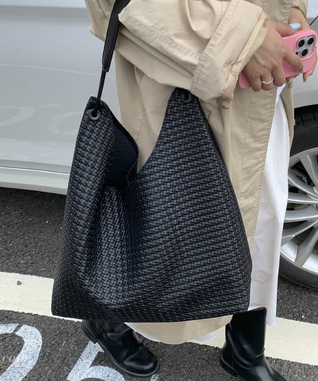 woven shoulder bag / 5color　hm2751