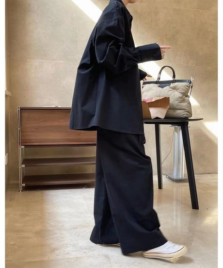 high waist wide pants / 2color　hm1748