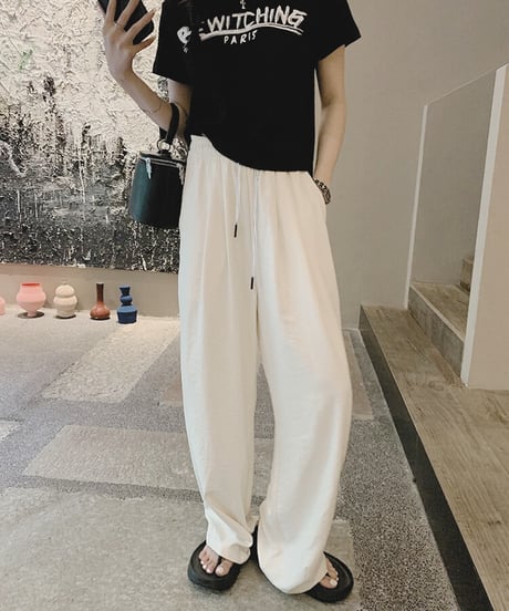 airy loose pants / 3color　hm1487