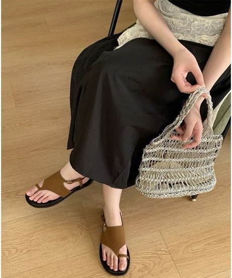 tong flat sandal / 3color　hm2254