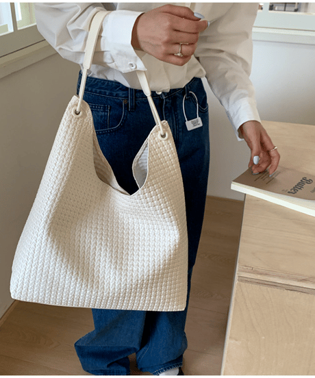 woven shoulder bag / 5color　hm2751