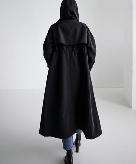 oversized a-line coat　hm1837