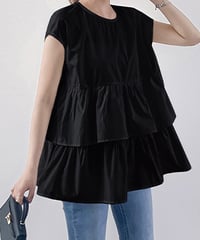 peplum flare top / 11type　hm2973