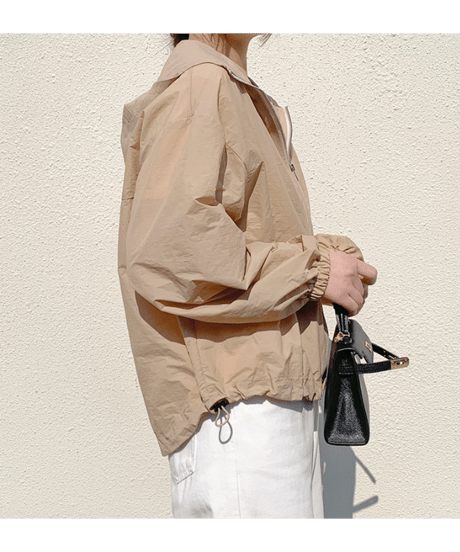 light zip blouson / 3color　hm2845