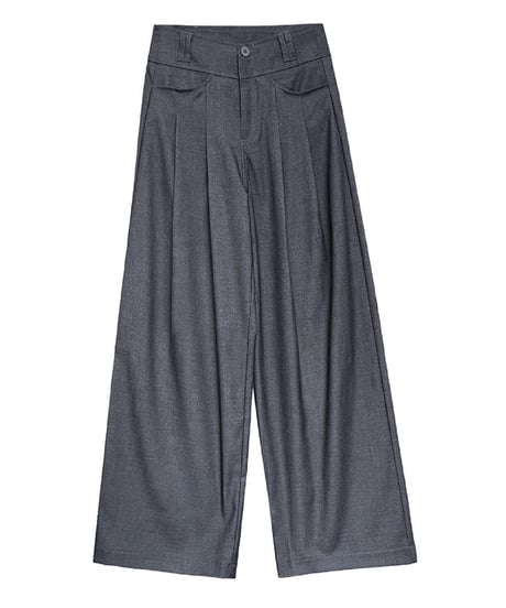 draped wide pants / 2color　hm2050