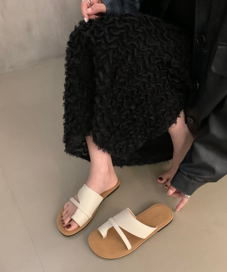 samfold flat sandal / 5color　hm1542