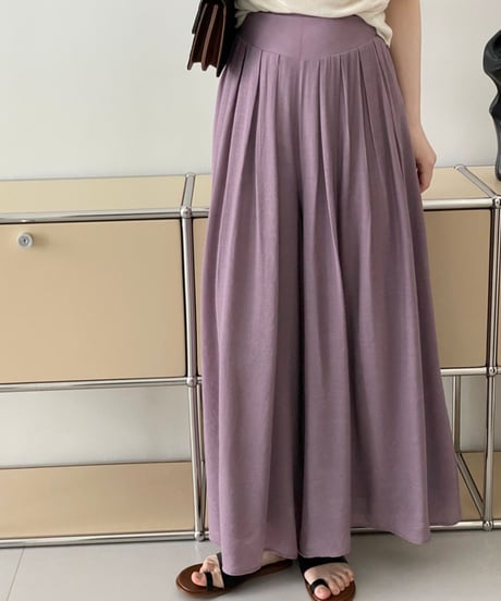 elegant wide pants / 3color 　hm1635