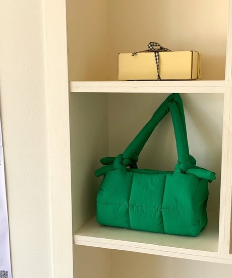 patted shoulder bag / 4color　hm2034