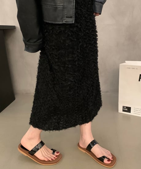 minimal design sandal / 3color　hm1534