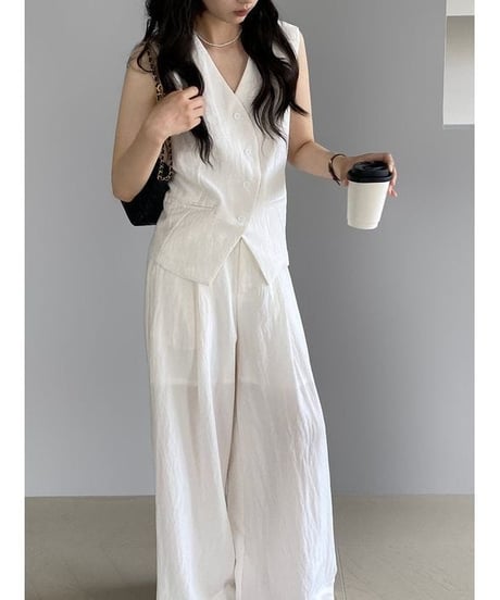 sleeveless set-up / 2color　hm2307