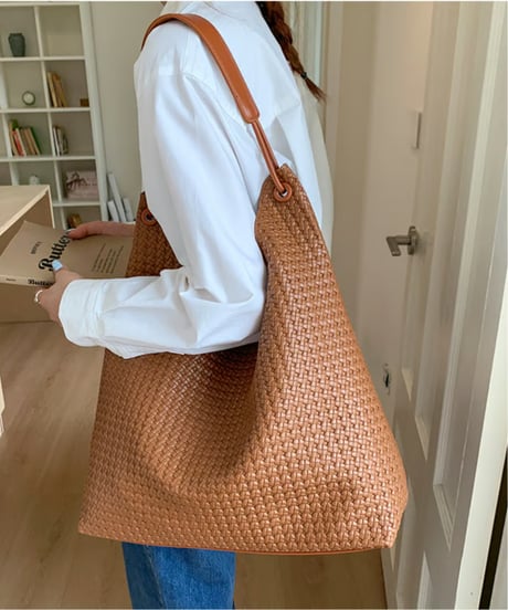 woven shoulder bag / 5color　hm2751