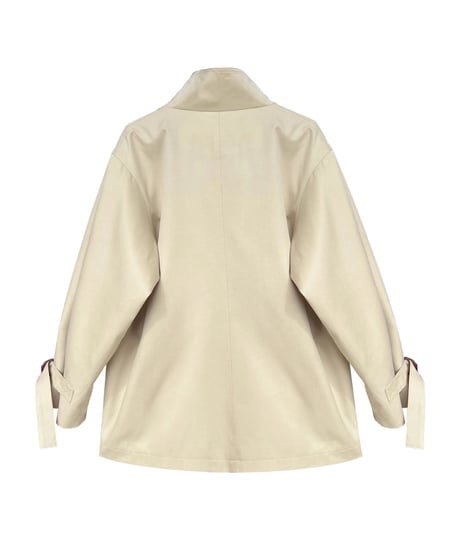 asymmetrical jacket / 2color　hm2057
