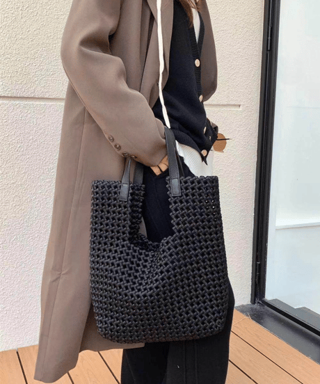 mesh tote bag / 2color　hm2247