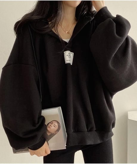 hoodie sweat top  / 3color　hm2639