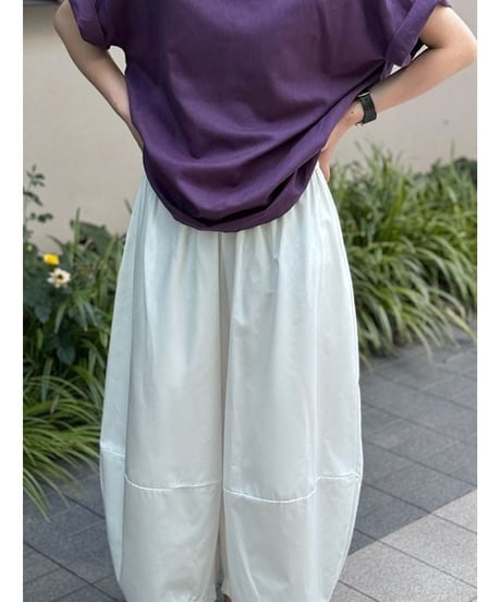 hemmed balloon pants / 3color　hm2239