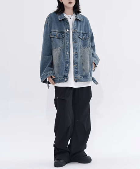 blue denim jacket / 5color　hm1934