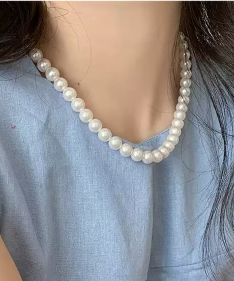 elegant pearl necklace　hm2121