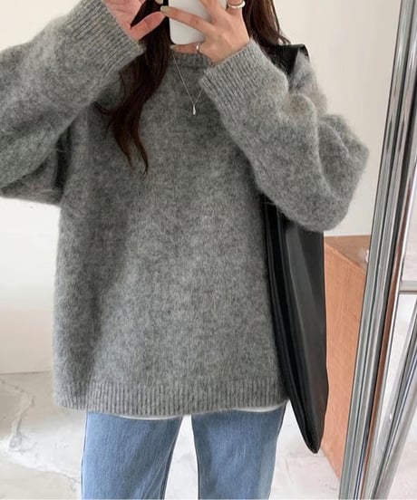 soft color sweater / 6color　hm2524