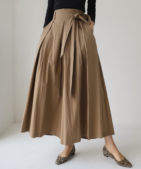 ribbon gaucho pants / 3color　hm1667