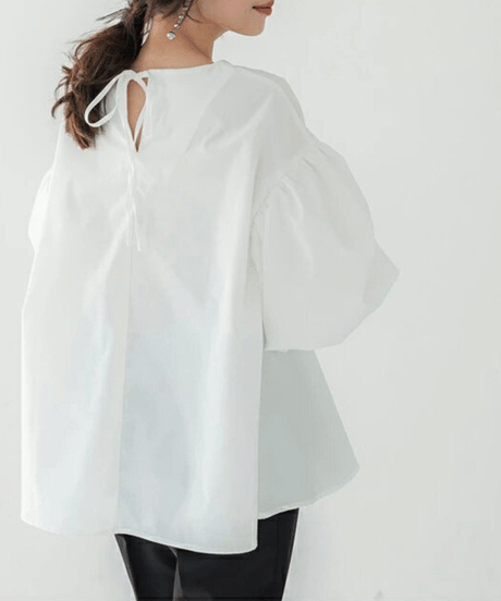 volume sleeve top / 7color　hm2952