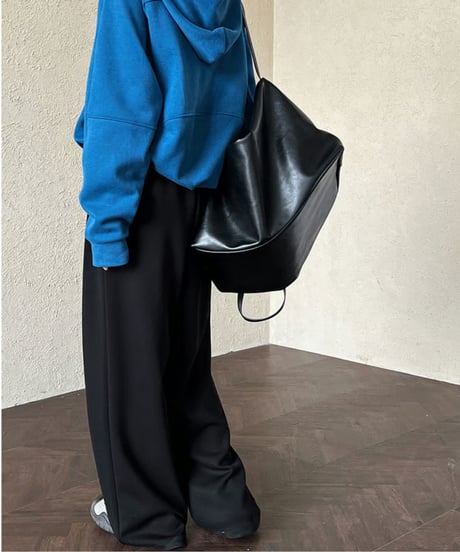 soft wide sweatpants / 3color　hm2065