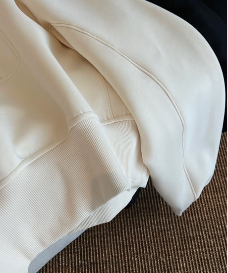 sweatshirt half zip pullover / 3color　hm1705
