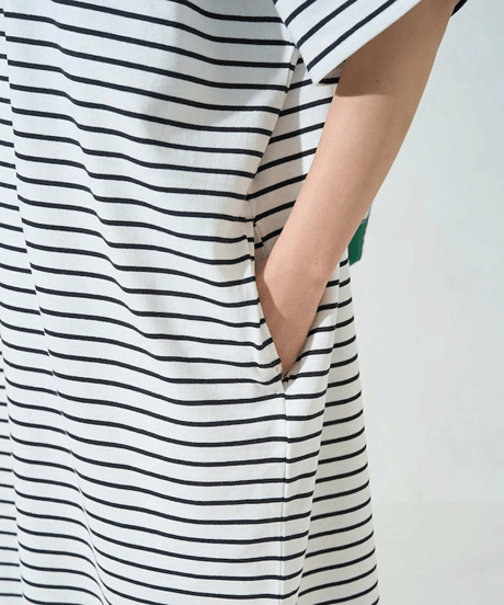loose cotton dress / 7color　hm2927