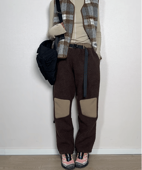 casual fleece pants / 2color　hm1752