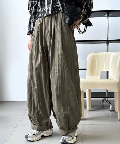 balloon wide pants / 3color　hm2058