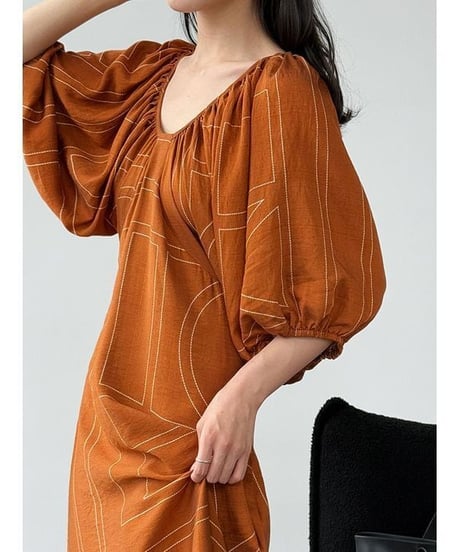 relax maxi dress / 3color　hm2410