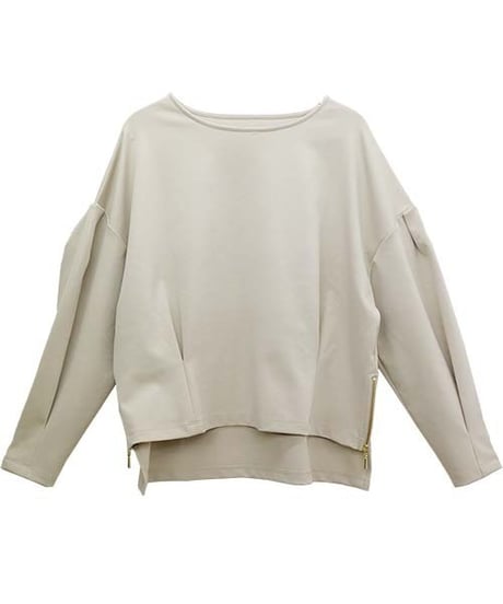 side zipper pullover / 4color　hm2647