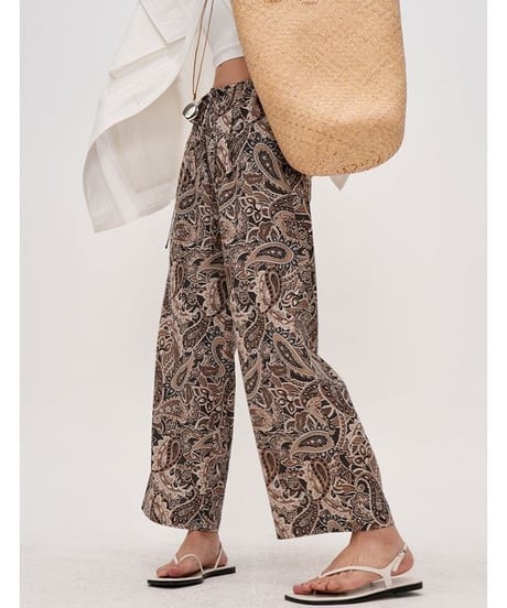 paisley wide pants　hm2305