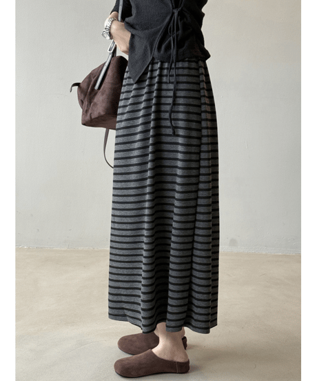 striped straight skirt　hm2741