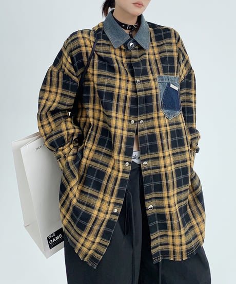 remake style shirt / 2color　hm1939