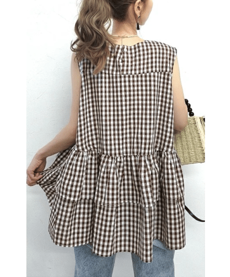 peplum flare top / 11type　hm2973