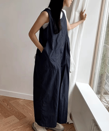 casual wide jumpsuit　hm1634
