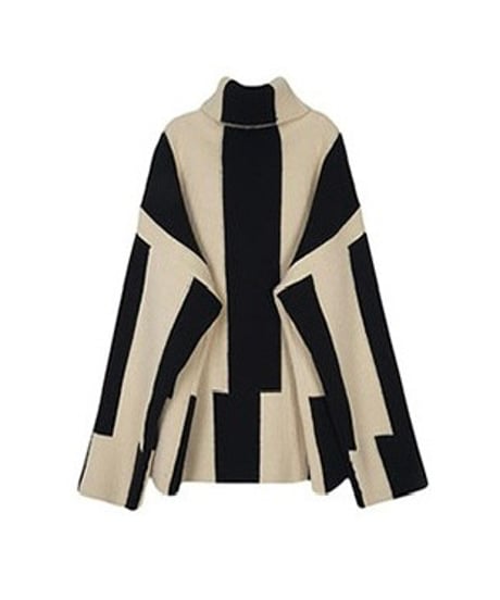 striped design knit　hm1660